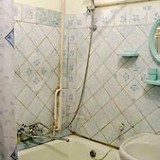 Bathroom with hot water 24/7